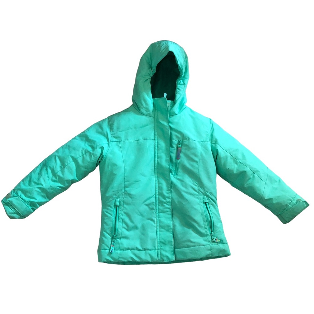 C9 Champion Kids 3-in-1 Hooded Water/Wind Resistant Winter Coat Teal Size XS